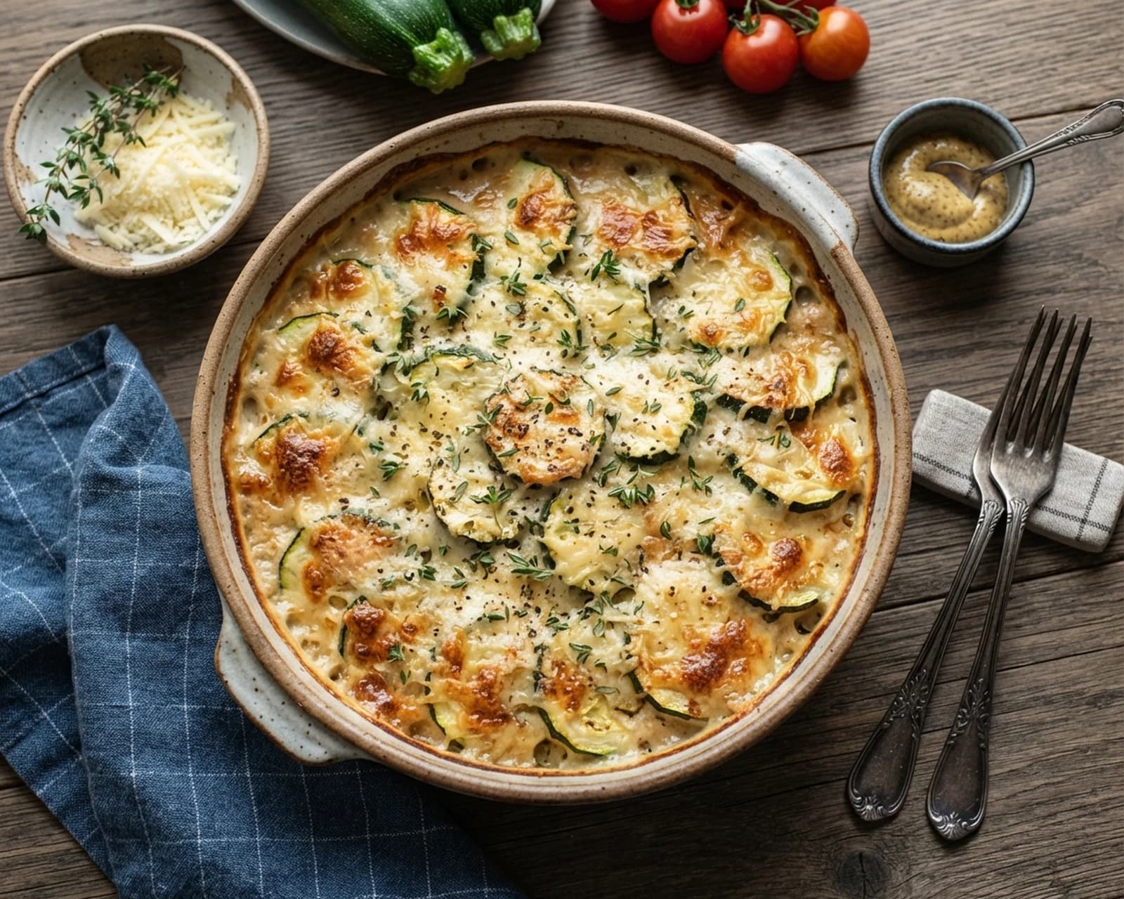 Gratin de courgettes